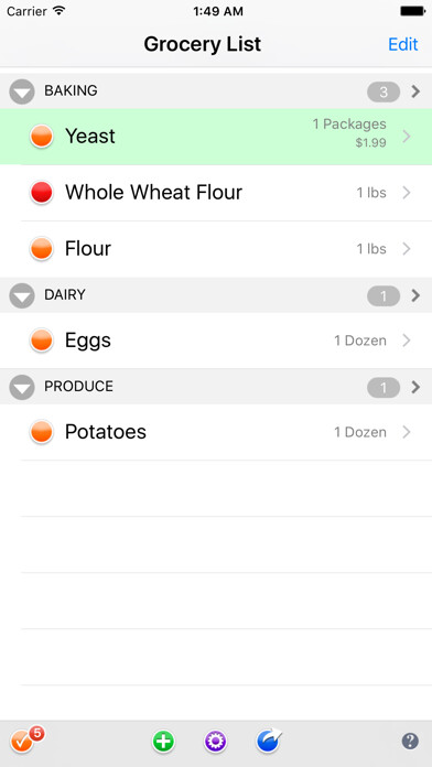 Emulate iPhone app Groceries Grocery List using MyAndroid Emulate iPhone app Groceries Grocery List using MyAndroid