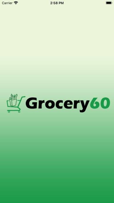 Emulate iPhone app Grocery60 using MyAndroid