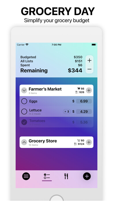 Emulate iPhone app Grocery Day using MyAndroid Emulate iPhone app Grocery Day using MyAndroid