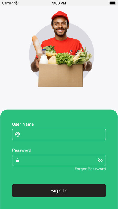 Emulate iPhone app Grocery Delivery Partner using MyAndroid Emulate iPhone app Grocery Delivery Partner using MyAndroid