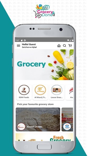 Run android online APK Grocery Done 4U - Online Food  from MyAndroid or emulate Grocery Done 4U - Online Food  using MyAndroid