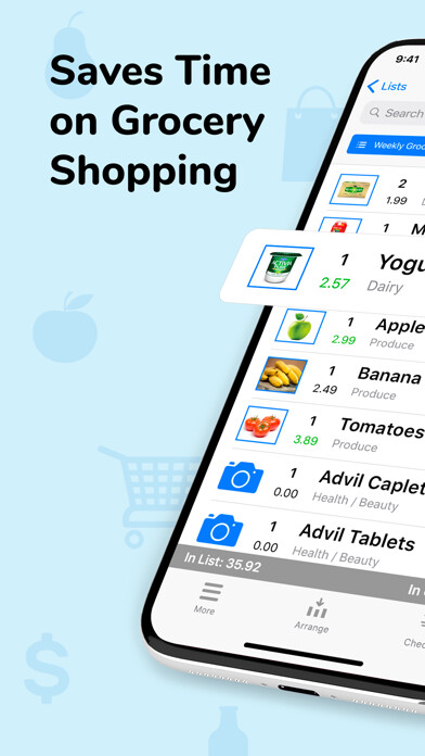 Emulate iPhone app Grocery Gadget using MyAndroid Emulate iPhone app Grocery Gadget using MyAndroid