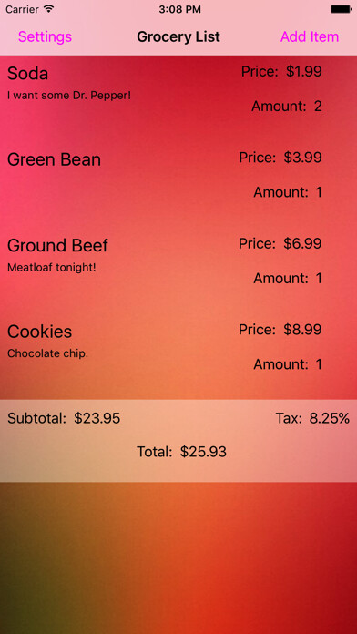 Emulate iPhone app Grocery List - Best Shopping App - Healthy Food using MyAndroid Emulate iPhone app Grocery List - Best Shopping App - Healthy Food using MyAndroid
