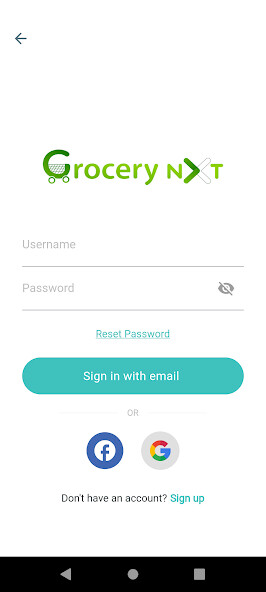 Run android online APK Grocery NXT from MyAndroid or emulate Grocery NXT using MyAndroid