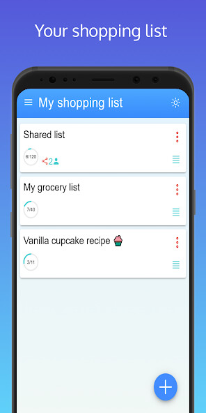 Run android online APK Grocery Shopping List - Listy from MyAndroid or emulate Grocery Shopping List - Listy using MyAndroid