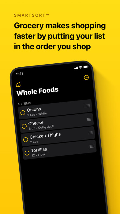 Emulate iPhone app Grocery - Smart Shopping List using MyAndroid Emulate iPhone app Grocery - Smart Shopping List using MyAndroid
