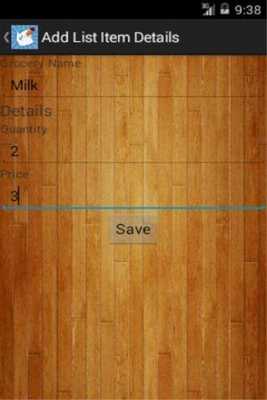Emulate Android APK Grocery ToDo List Emulate Android APK Grocery ToDo List