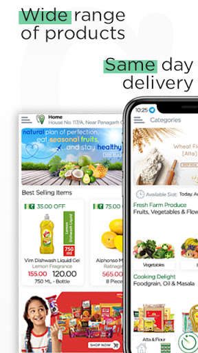 Run android online APK Grocevo from MyAndroid or emulate Grocevo using MyAndroid