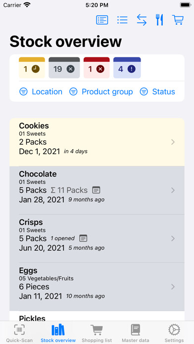 Emulate iPhone app Grocy Mobile using MyAndroid Emulate iPhone app Grocy Mobile using MyAndroid