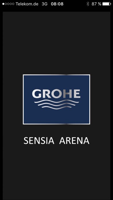 Emulate iPhone app GROHE Sensia Arena using MyAndroid Emulate iPhone app GROHE Sensia Arena using MyAndroid