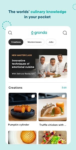 Run android online APK Gronda - For Chefs Foodies from MyAndroid or emulate Gronda - For Chefs Foodies using MyAndroid Run android online APK Gronda - For Chefs Foodies from MyAndroid or emulate Gronda - For Chefs Foodies using MyAndroid
