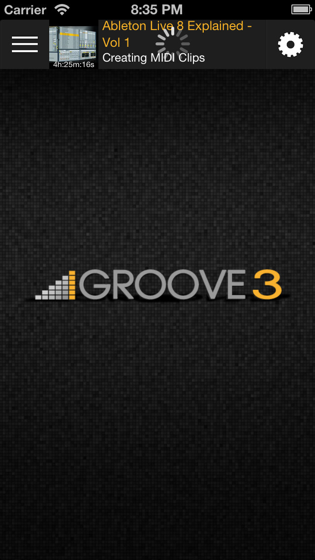 Emulate iPhone app Groove3 For iPhone using MyAndroid