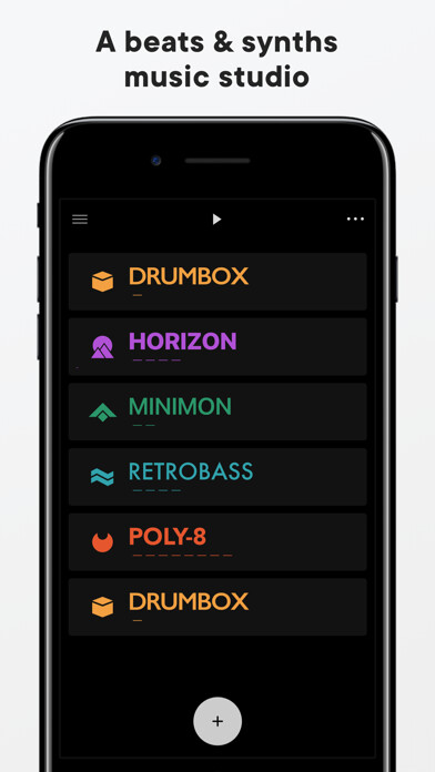 Emulate iPhone app Groovebox - Beat Synth Studio using MyAndroid