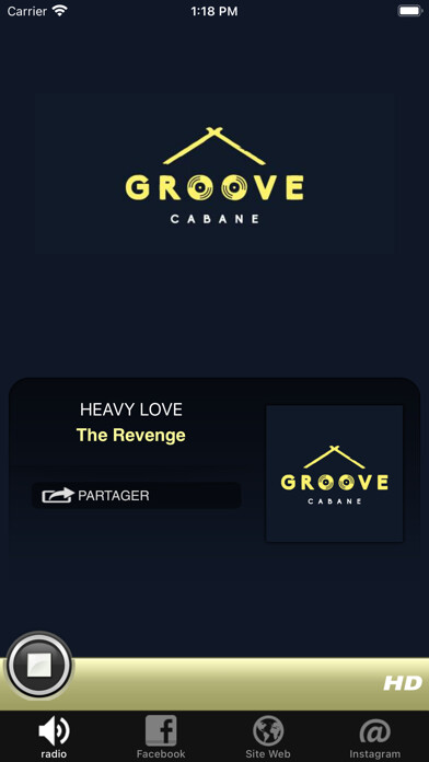 Emulate iPhone app GROOVE CABANE using MyAndroid Emulate iPhone app GROOVE CABANE using MyAndroid