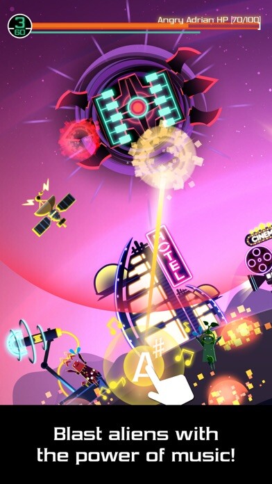 Emulate iPhone app Groove Planet - Rhythm Clicker using MyAndroid Emulate iPhone app Groove Planet - Rhythm Clicker using MyAndroid
