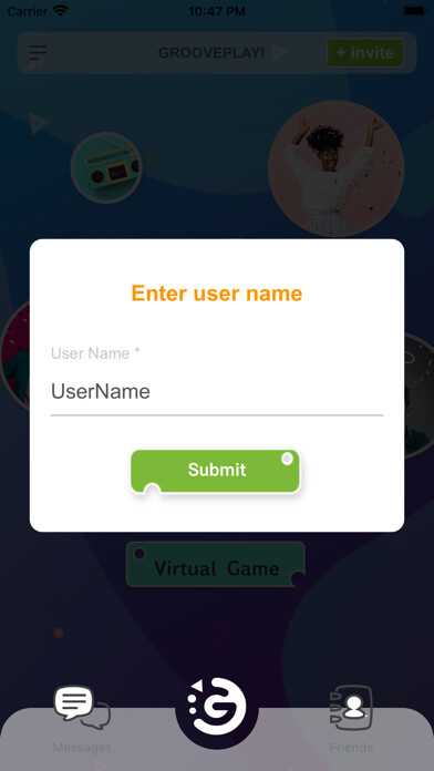Emulate iPhone app GROOVEPLAY! using MyAndroid