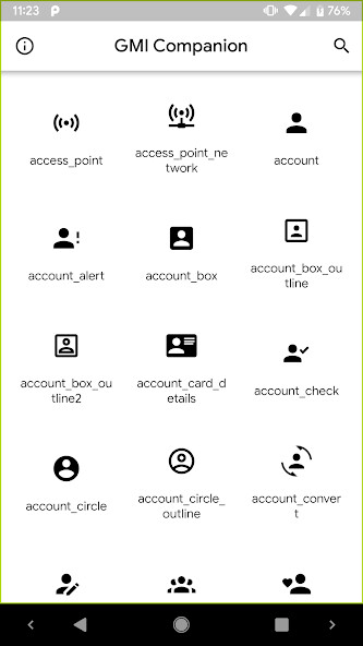 Run android online APK GroovinMaterialIcons Companion from MyAndroid or emulate GroovinMaterialIcons Companion using MyAndroid