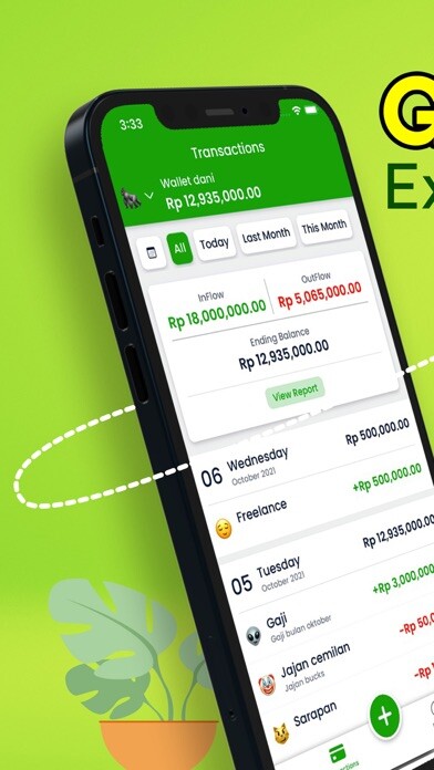 Emulate iPhone app Groow - Expense Tracker using MyAndroid Emulate iPhone app Groow - Expense Tracker using MyAndroid