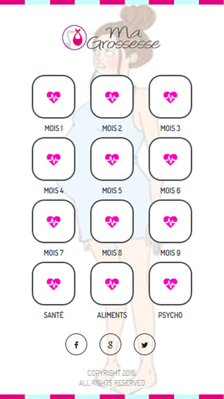 Emulate iPhone app Grossesse: Femme Enceinte using MyAndroid Emulate iPhone app Grossesse: Femme Enceinte using MyAndroid