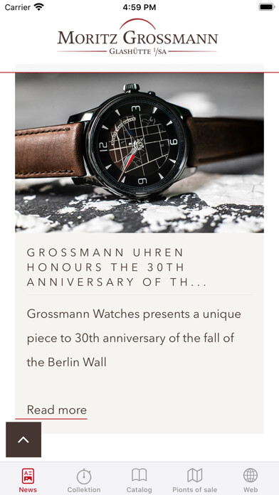Emulate iPhone app Grossmann Uhren GmbH using MyAndroid Emulate iPhone app Grossmann Uhren GmbH using MyAndroid