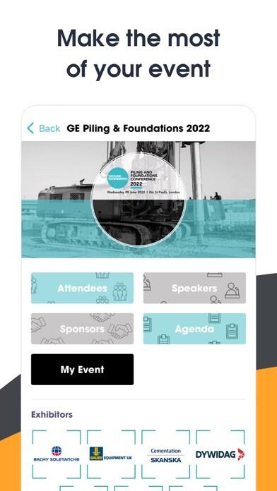 Emulate iPhone app Ground Engineering Events using MyAndroid
