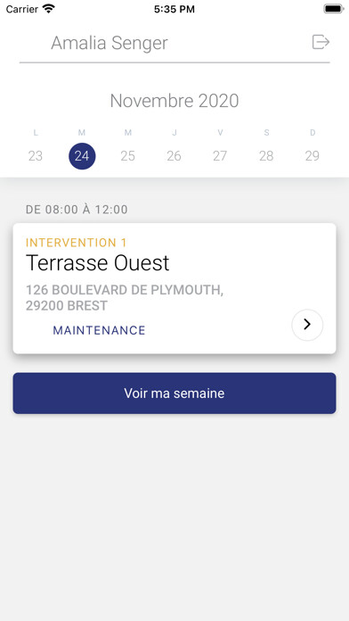 Emulate iPhone app Groupe H2E using MyAndroid