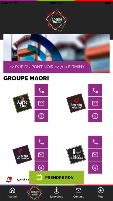 Emulate iPhone app Groupe Maori using MyAndroid Emulate iPhone app Groupe Maori using MyAndroid
