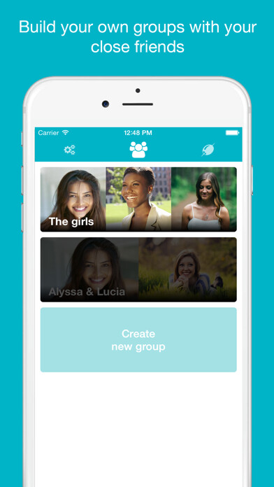 Emulate iPhone app Groupers: Meet new people! using MyAndroid