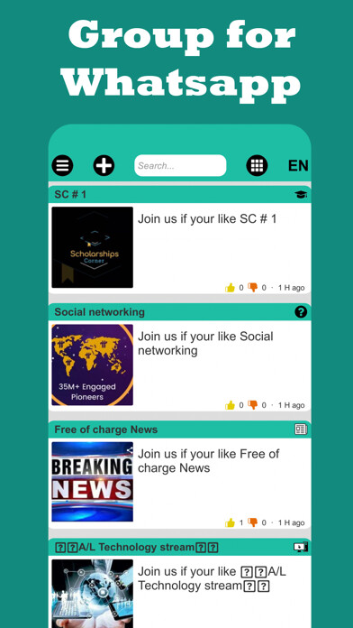 Emulate iPhone app Group for Whatsapp using MyAndroid