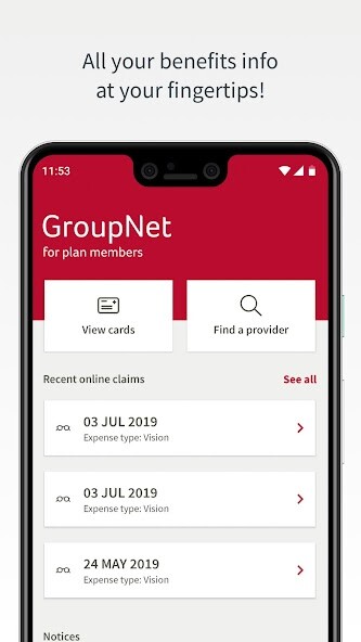 Run android online APK GroupNet Mobile from MyAndroid or emulate GroupNet Mobile using MyAndroid