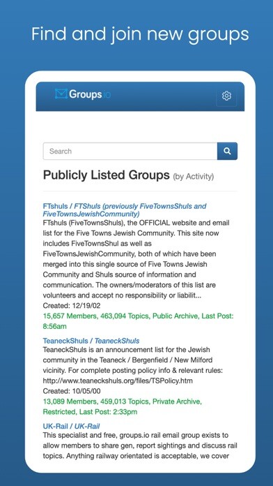 Emulate iPhone app Groups.io App using MyAndroid Emulate iPhone app Groups.io App using MyAndroid