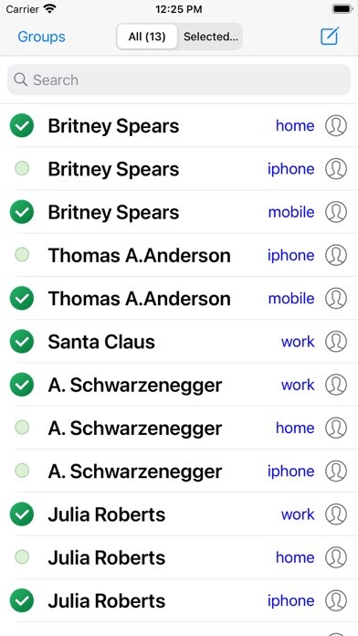 Emulate iPhone app Group SMS with Delivery Report using MyAndroid