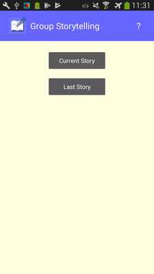Emulate Android APK Group Storytelling