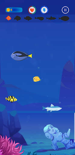 Run android online APK Grow Fish FEEDING & GROWING 2D from MyAndroid or emulate Grow Fish FEEDING & GROWING 2D using MyAndroid