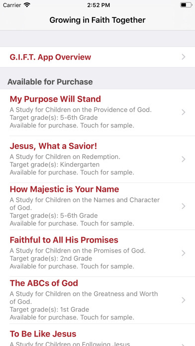 Emulate iPhone app Growing in Faith Together using MyAndroid Emulate iPhone app Growing in Faith Together using MyAndroid