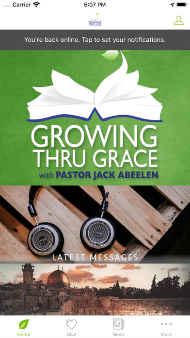 Emulate iPhone app Growing Through Grace using MyAndroid Emulate iPhone app Growing Through Grace using MyAndroid