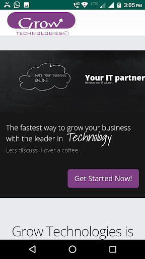 Run android online APK Grow Technologies from MyAndroid or emulate Grow Technologies using MyAndroid