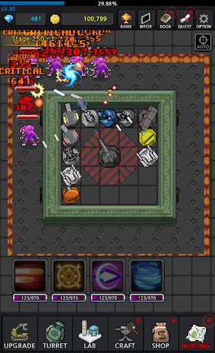 Emulate Android APK Grow Turret - Idle Clicker Defense