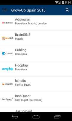Emulate Android APK GROW-UP SPAIN 2015 Emulate Android APK GROW-UP SPAIN 2015