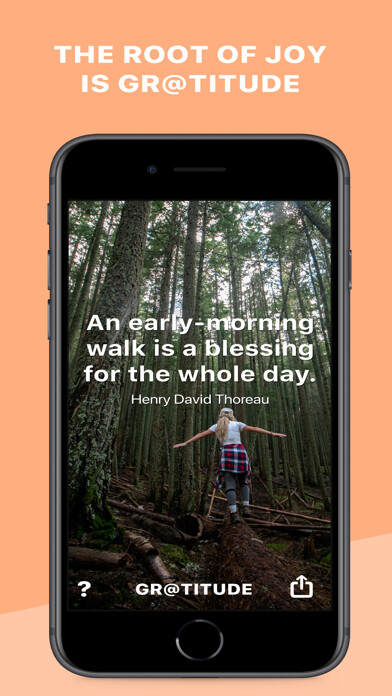 Emulate iPhone app GR@TITUDE DAILY TRANSFORMATION using MyAndroid