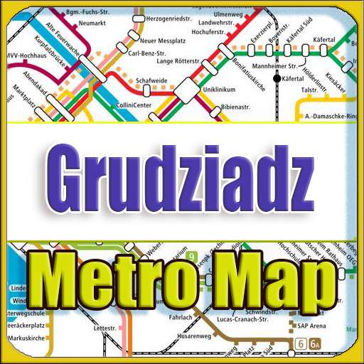 Run android online APK Grudziadz Metro Map Offline from MyAndroid or emulate Grudziadz Metro Map Offline using MyAndroid