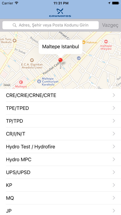 Emulate iPhone app Grundfos Service Assist using MyAndroid