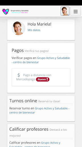 Run android online APK Grupo Activo y Saludable from MyAndroid or emulate Grupo Activo y Saludable using MyAndroid