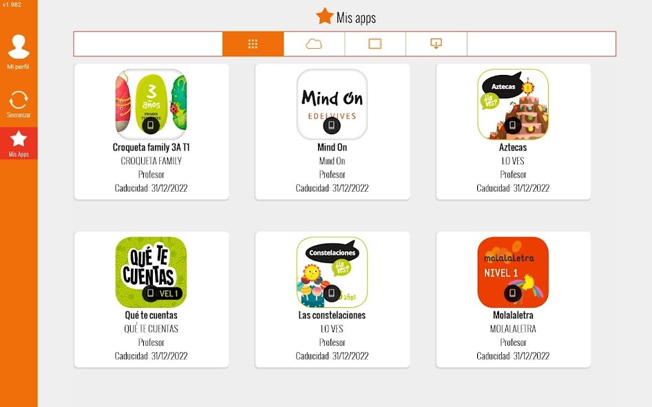 Run android online APK Grupo Edelvives_texto from MyAndroid or emulate Grupo Edelvives_texto using MyAndroid