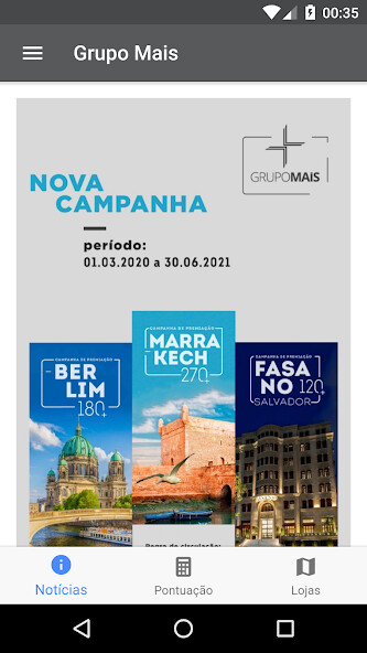 Run android online APK Grupo Mais from MyAndroid or emulate Grupo Mais using MyAndroid