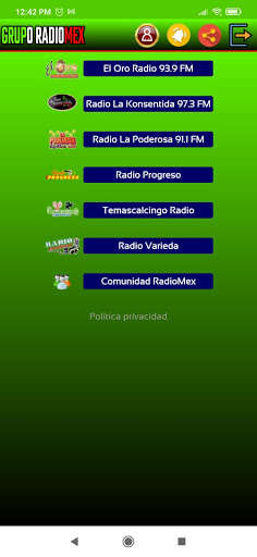 Run android online APK Grupo Radiomex from MyAndroid or emulate Grupo Radiomex using MyAndroid
