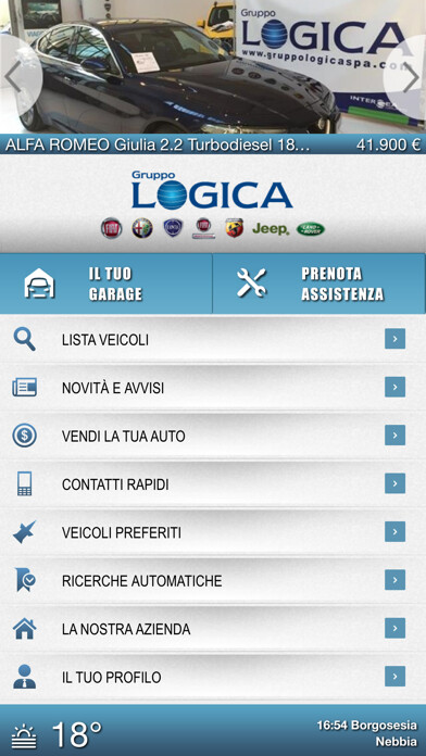 Emulate iPhone app Gruppo Logica using MyAndroid Emulate iPhone app Gruppo Logica using MyAndroid
