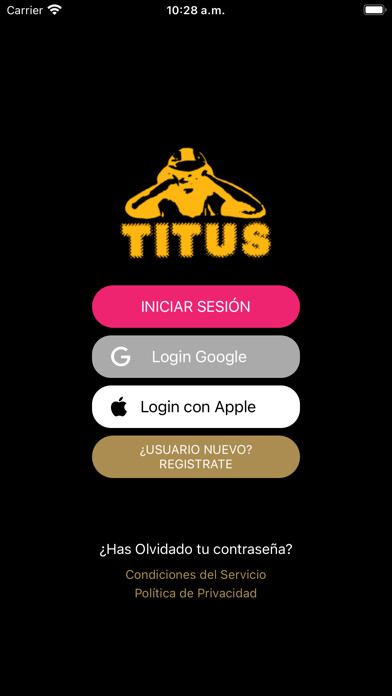 Emulate iPhone app Grup Titus using MyAndroid