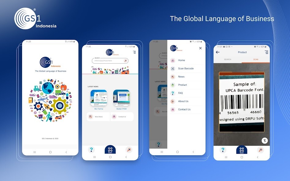 Run android online APK GS1 Indonesia Product Identification from MyAndroid or emulate GS1 Indonesia Product Identification using MyAndroid