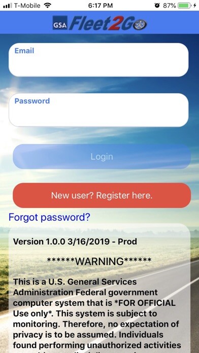 Emulate iPhone app GSAFleet2Go using MyAndroid